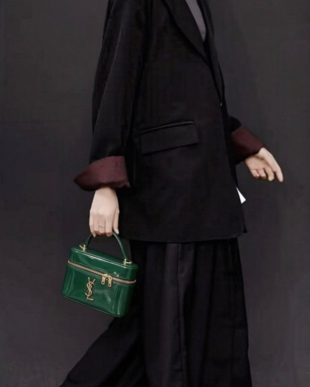 YSL Vanity Top Handle Bag 19cm