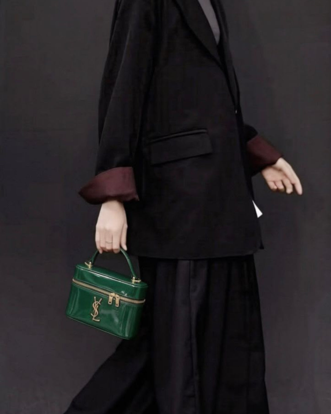 YSL Vanity Top Handle Bag 19cm