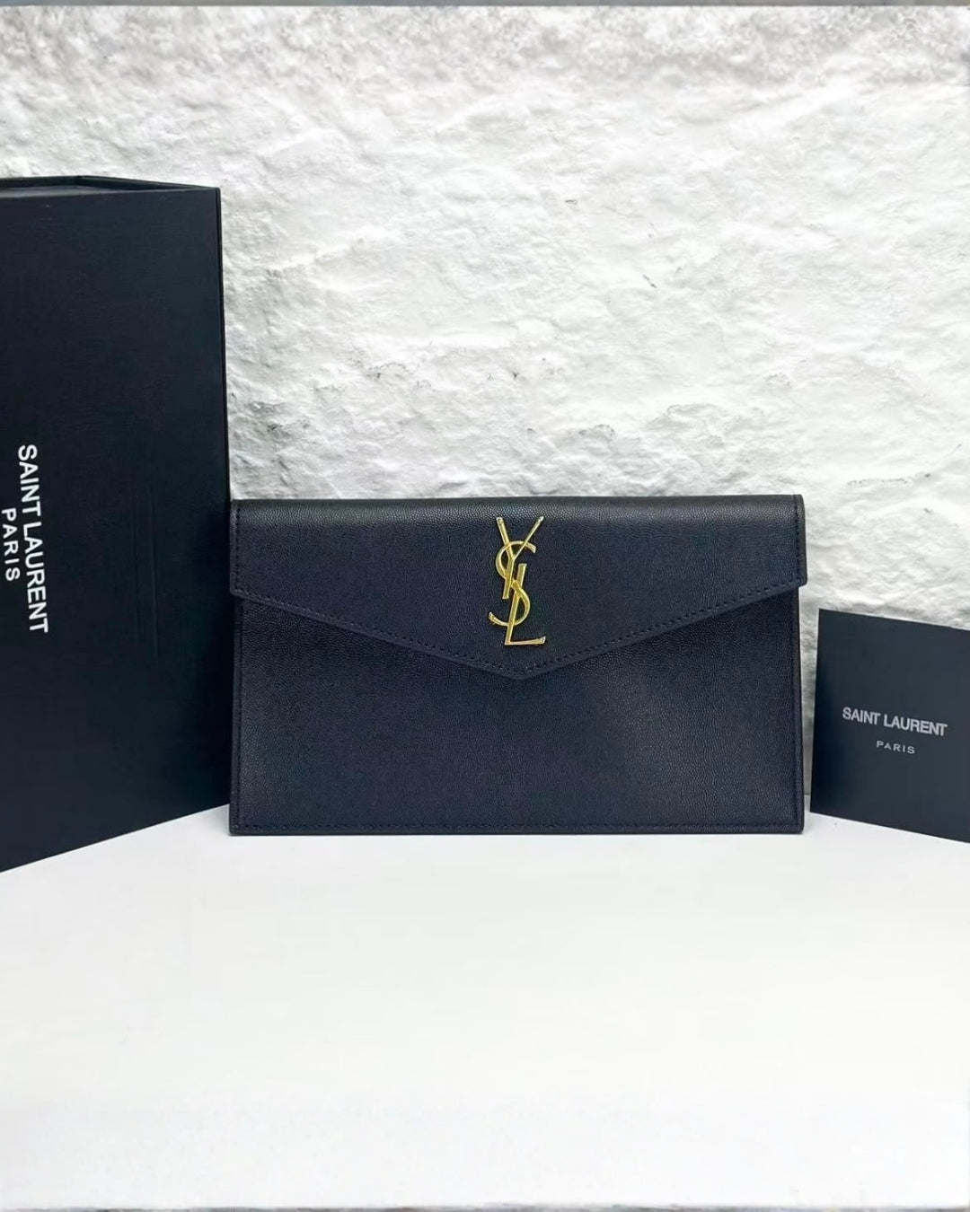 YSL Envelope Clutch Pouch 28 cm A+