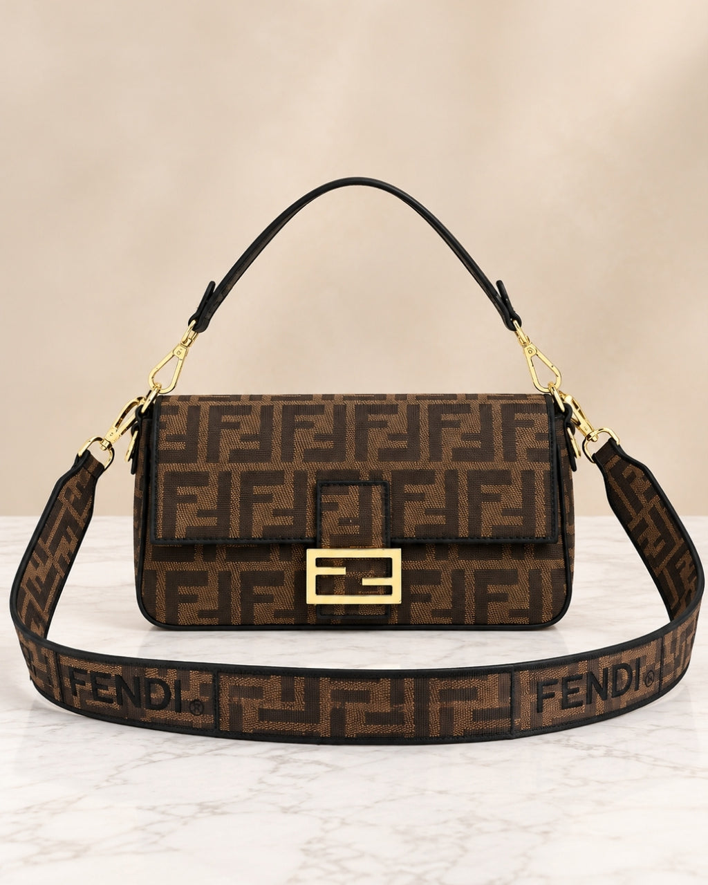 FENDI Baguette Shoulder Bag 29cm
