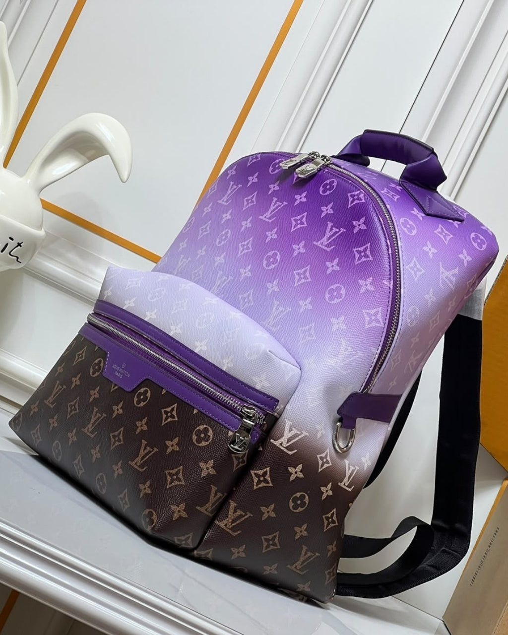 LV Monogram Canvas Backpack 38cm A+