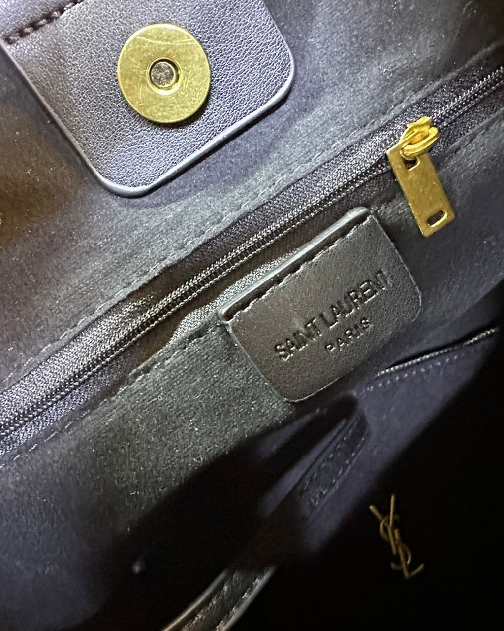 YSL Suede Hobo Bag 35 cm