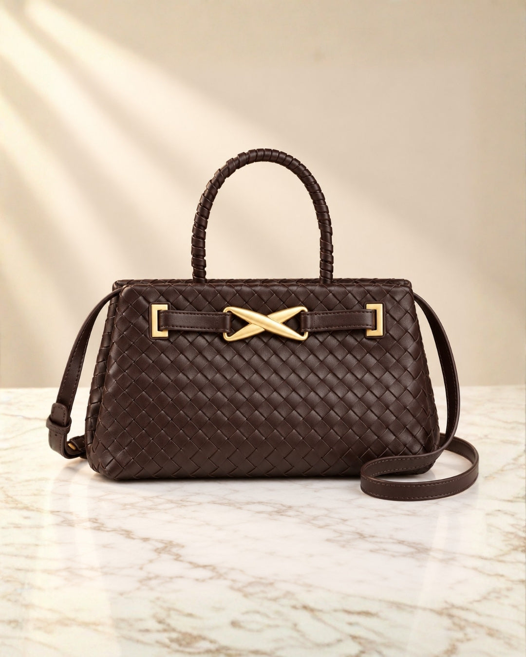BOTTEGA Woven Tote Bag 30cm