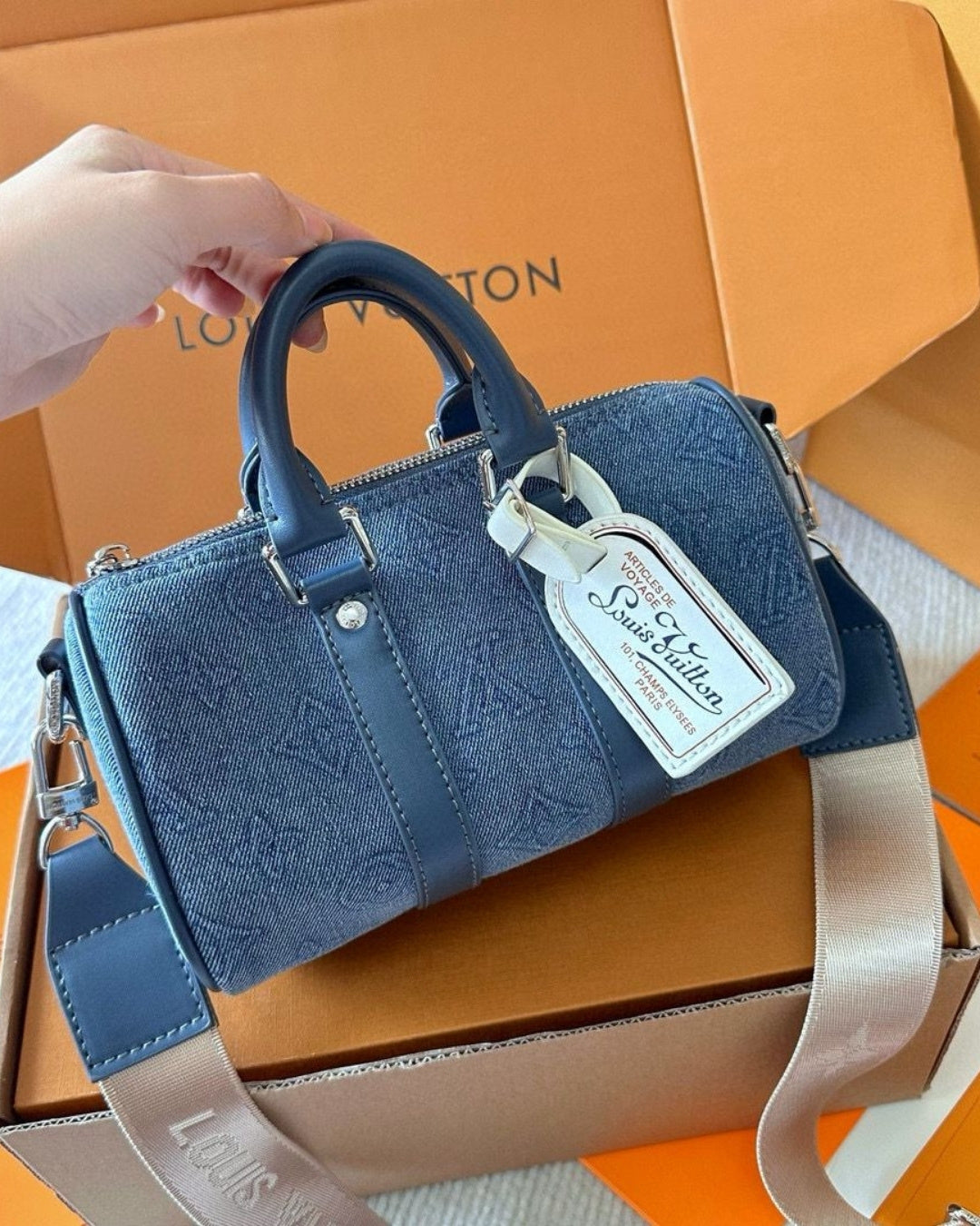 LV Mini Boston Bag 20cm