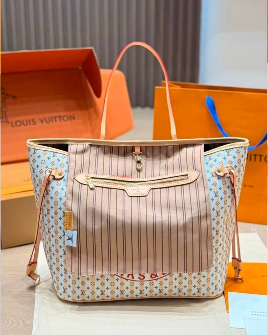 LV Tote with Pouch 45cm Master