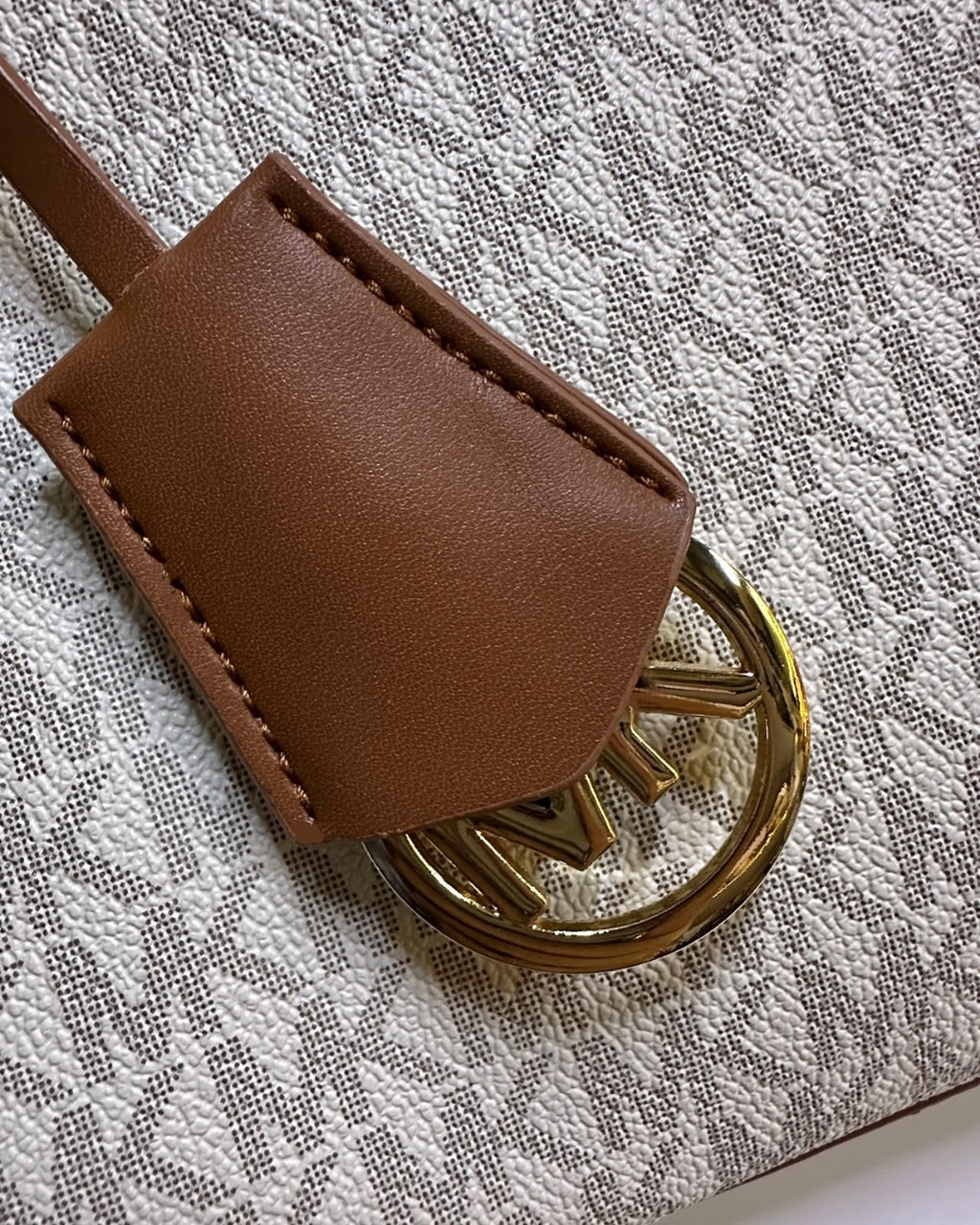 MK Structured Top Handle Tote 26cm
