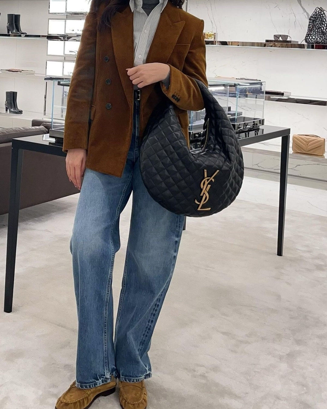 YSL Hobo Bag Large 44cm A+