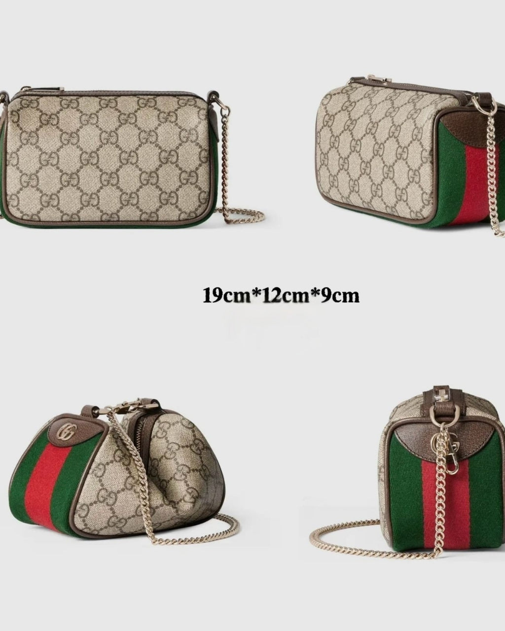 GUCCI Ophidia Mini Crossbody Bag 19cm
