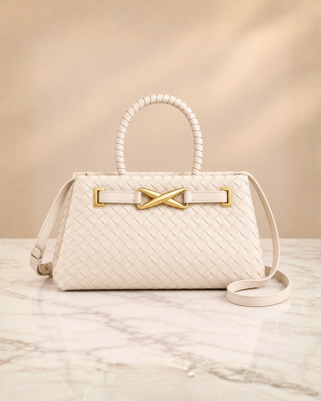 BOTTEGA Woven Tote Bag 30cm