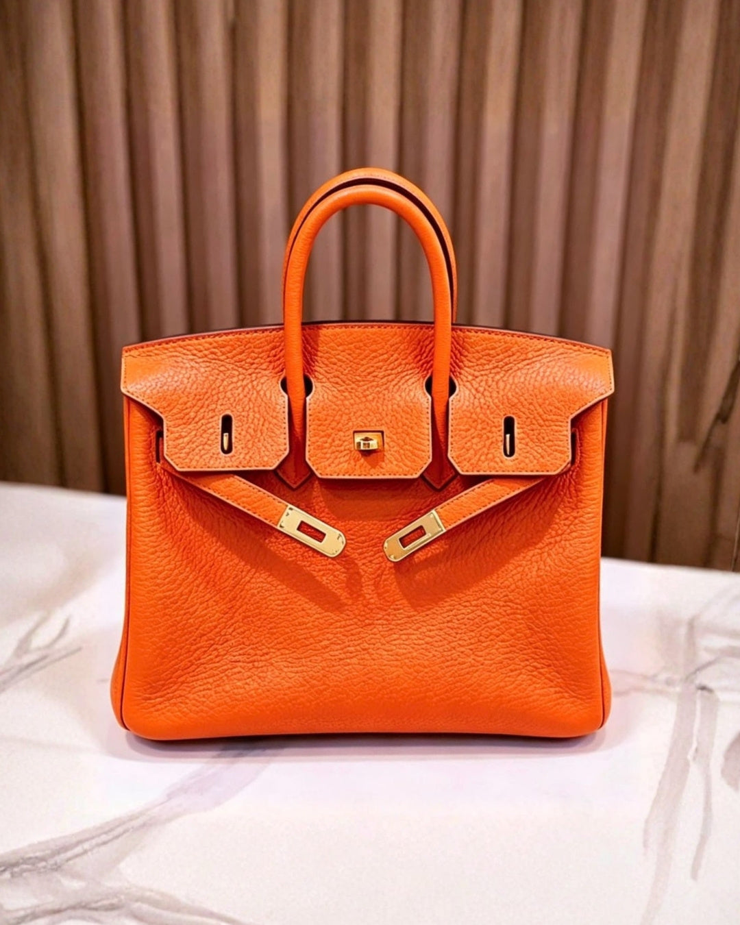 HERMES Birkin Handbag 25cm