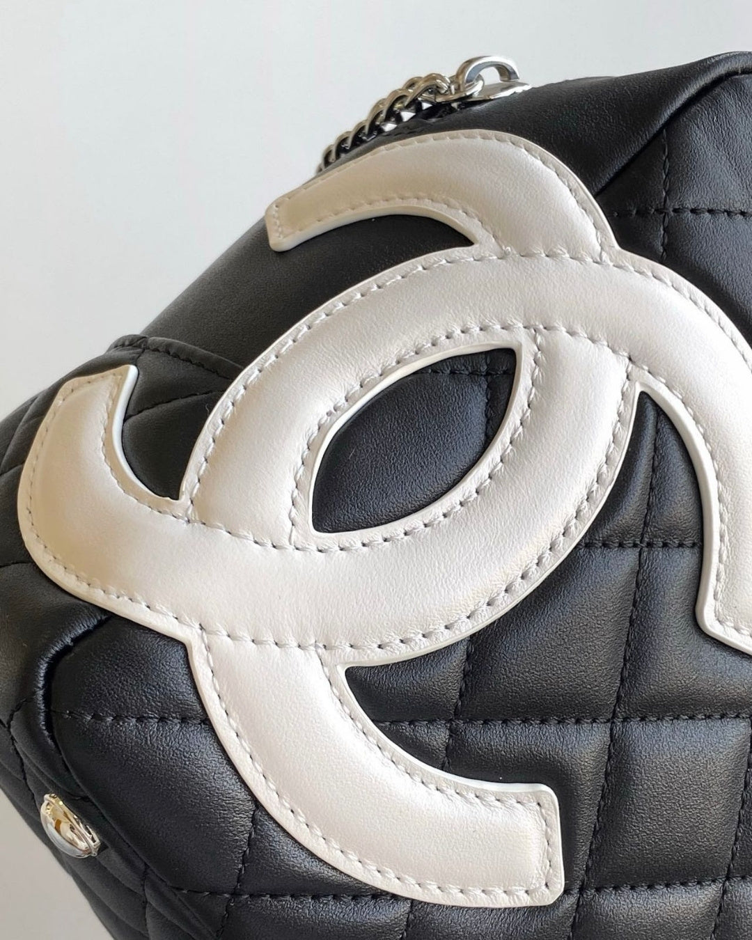 CHANEL Quilted Shoulder Bag 28cm