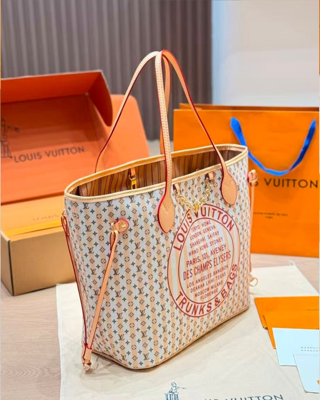 LV Tote with Pouch 45cm Master