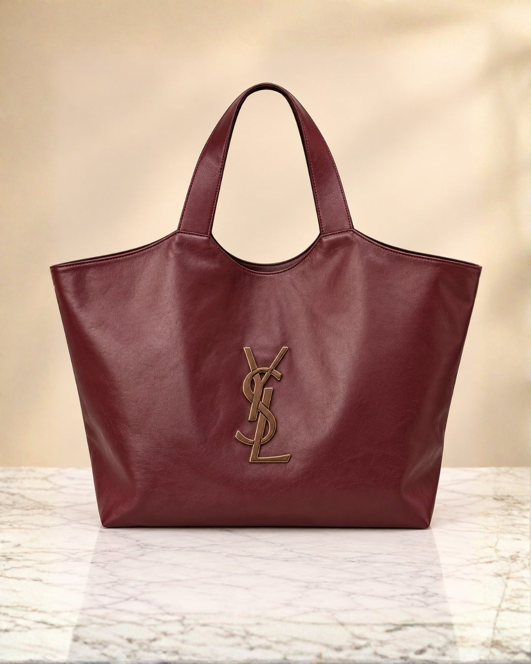 YSL Large Logo Tote Leather 58 cm Master