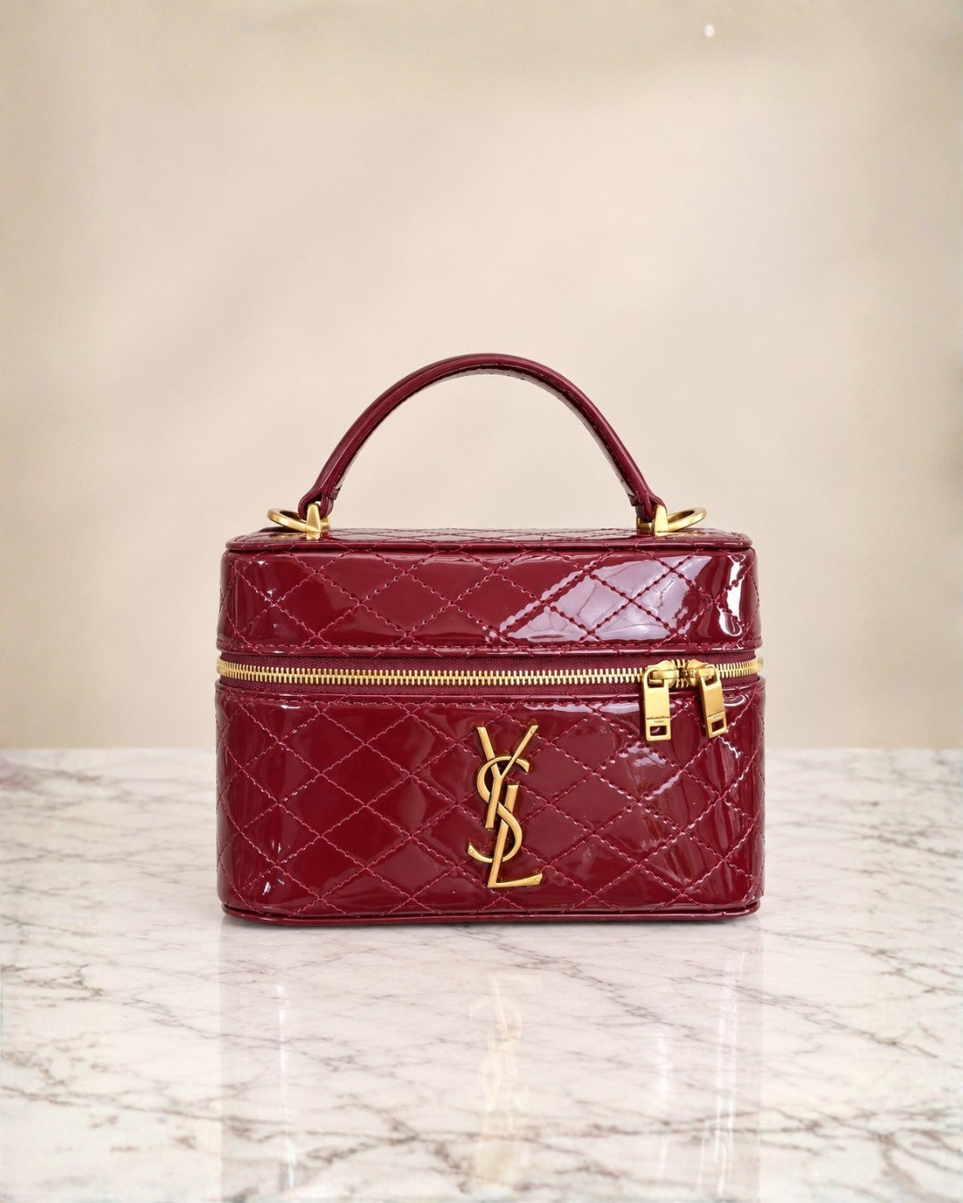 YSL Vanity Top Handle Bag 19cm