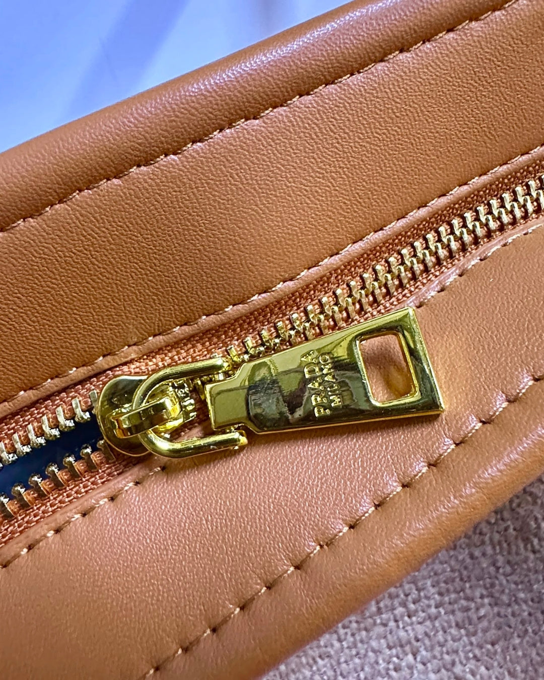 PRADA Denim Tote Bag Big Size A+