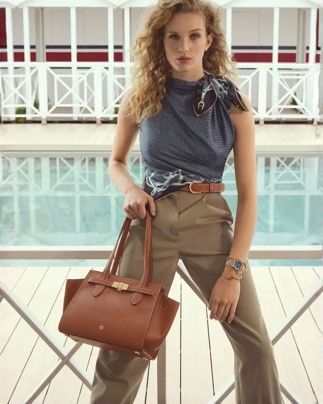 AIGNER Farah Shopper Bag 32cm