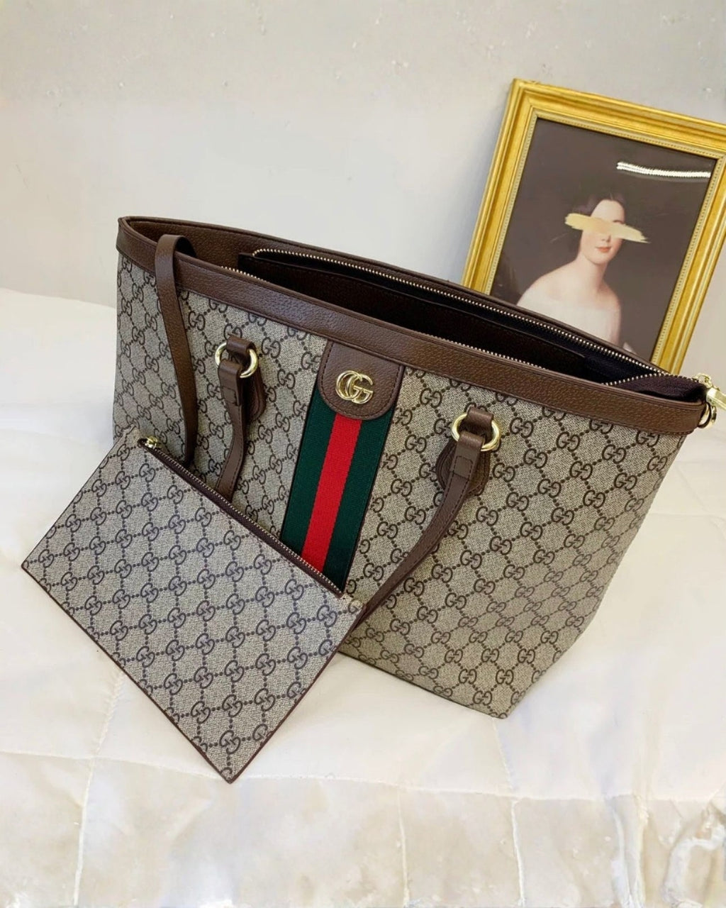 Gucci Large Tote Bag 46cm A+