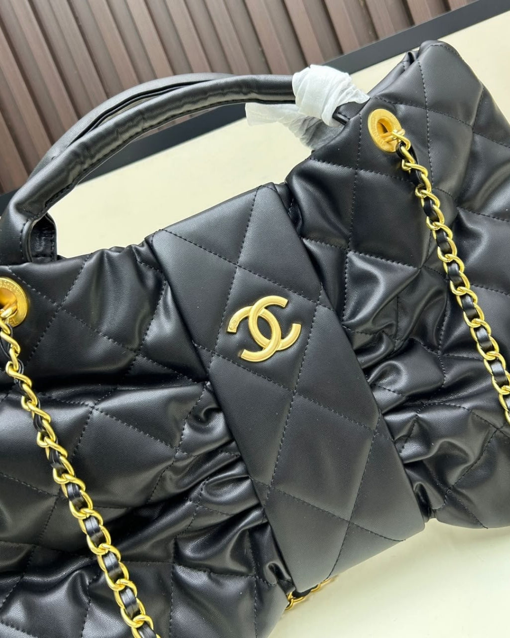 CHANEL Puffy Shoulder Bag 40 cm without Box A+