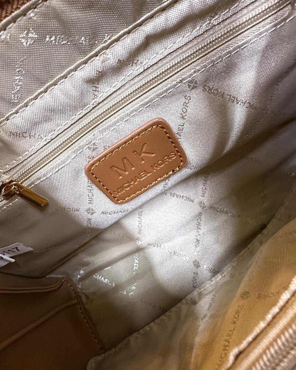 MK Structured Top Handle Tote 26cm
