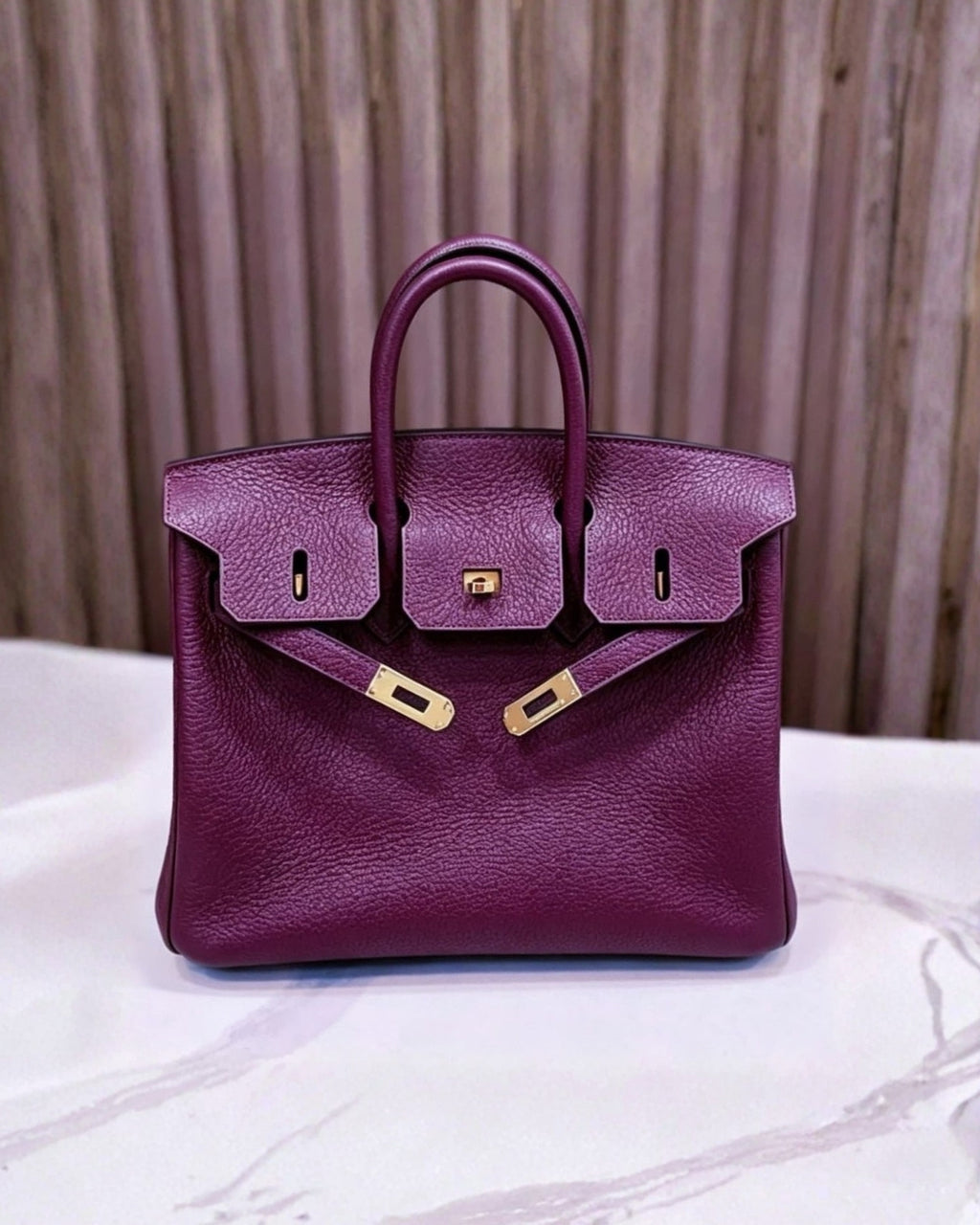 HERMES Birkin Handbag 25cm