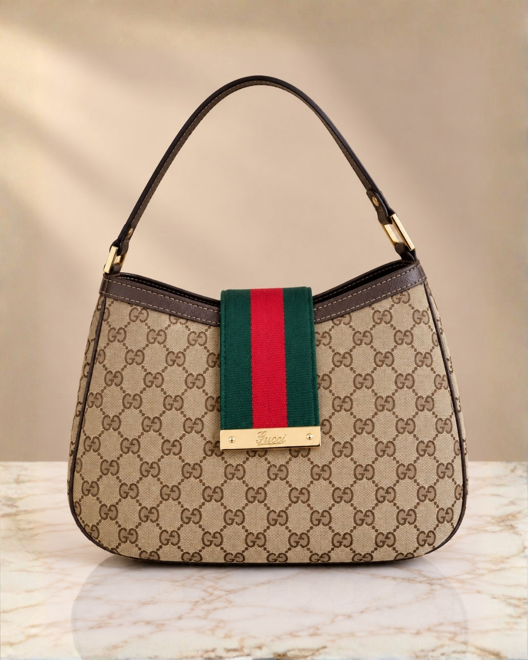 Gucci GG Hobo Shoulder Bag 33cm