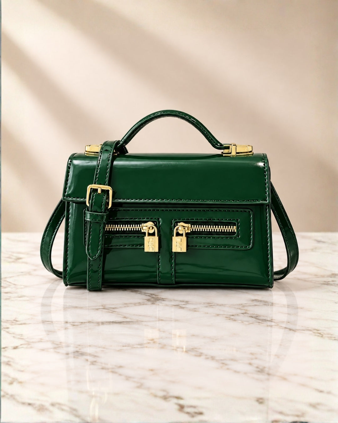 Hermès Kelly Patent Mini Bag 21cm