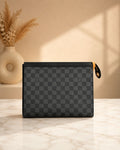 LV Zip Pouch Clutch 26Cm