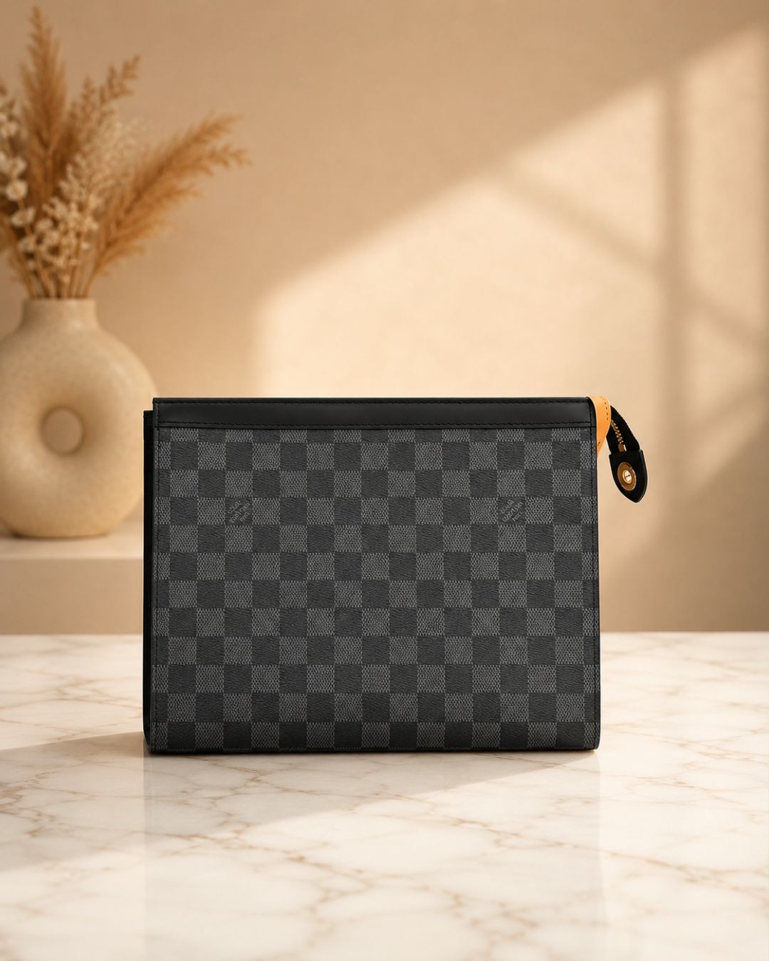 LV Zip Pouch Clutch 26Cm