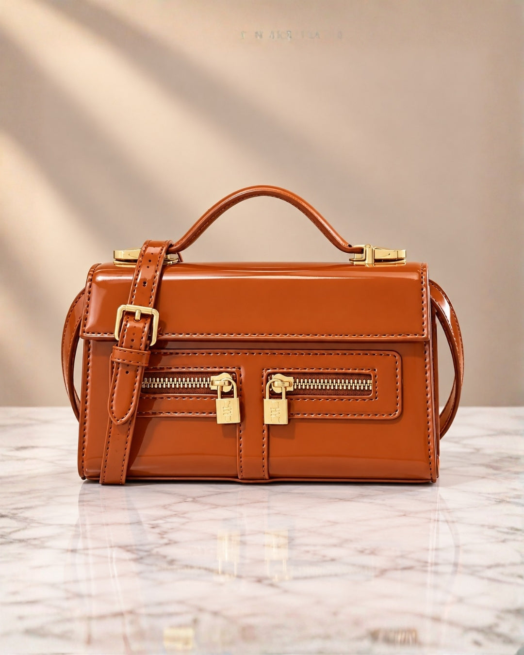 Hermès Kelly Patent Mini Bag 21cm