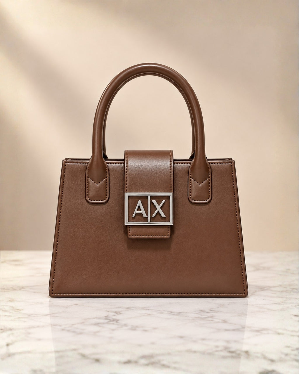 Armani Exchange Structured Top Handle Bag 22cm A+