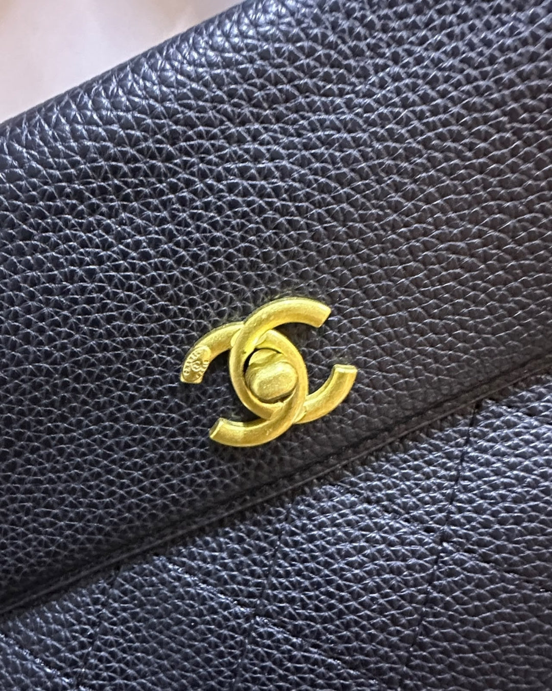 CHANEL Top Handle Tote Bag 32cm