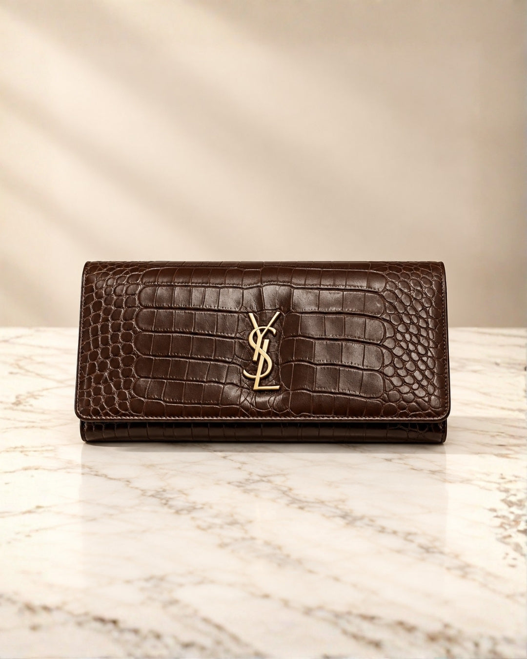 YSL Continental Wallet 22 cm Master