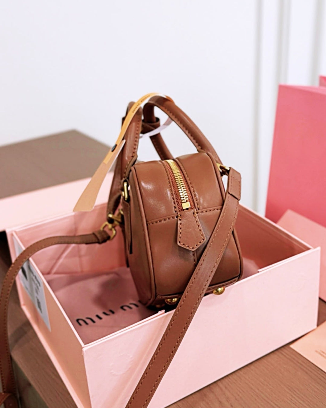 MIU MIU Top Handle Bag 29cm