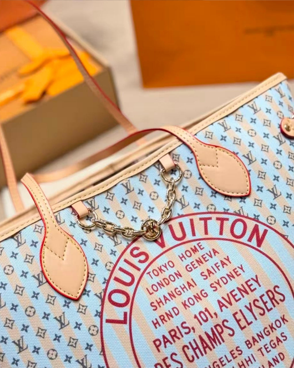 LV Tote with Pouch 45cm Master