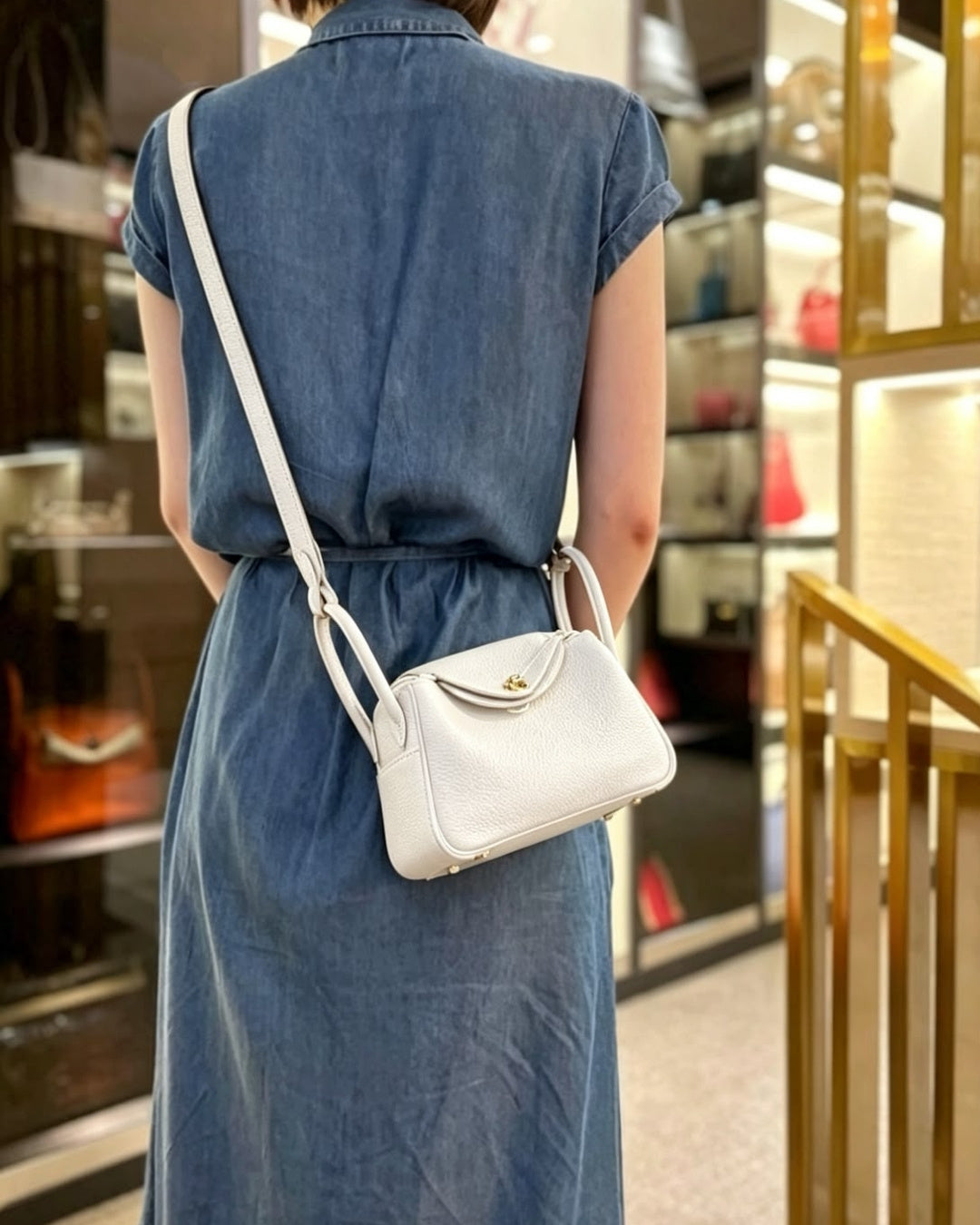 HERMES Mini Lindy Bag 19cm A+
