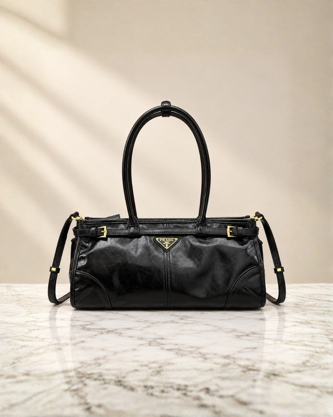 PRADA Shoulder Bag 32 cm A+