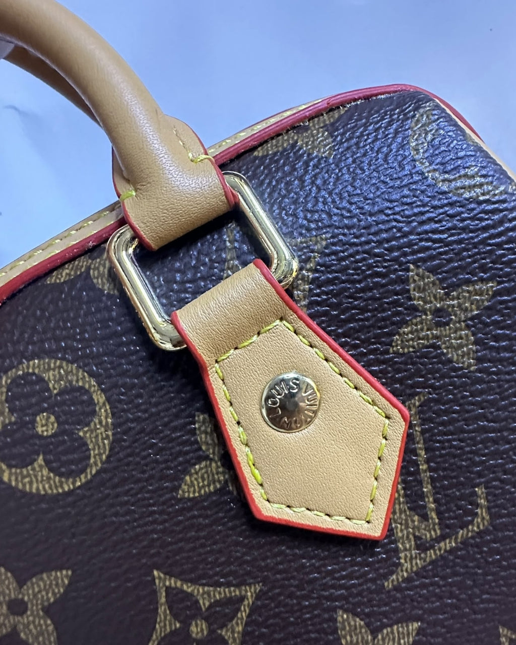 LV Speedy Mini with Teddy Charm 20cm A+