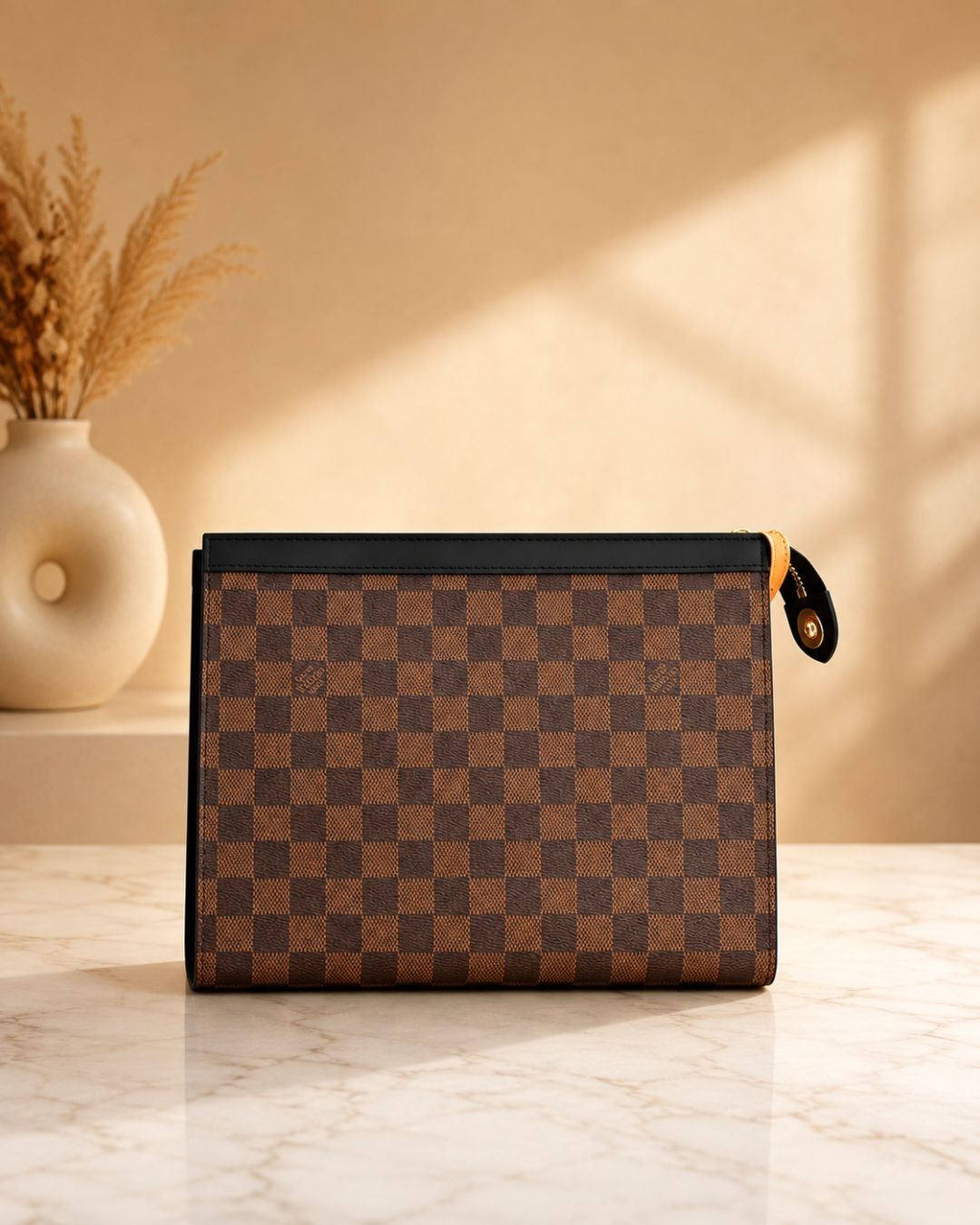 LV Zip Pouch Clutch 26Cm
