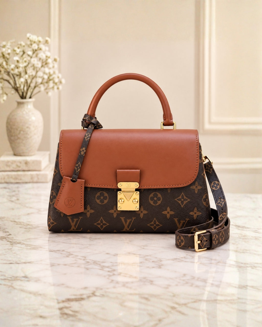 LV Flap Bag 24 cm