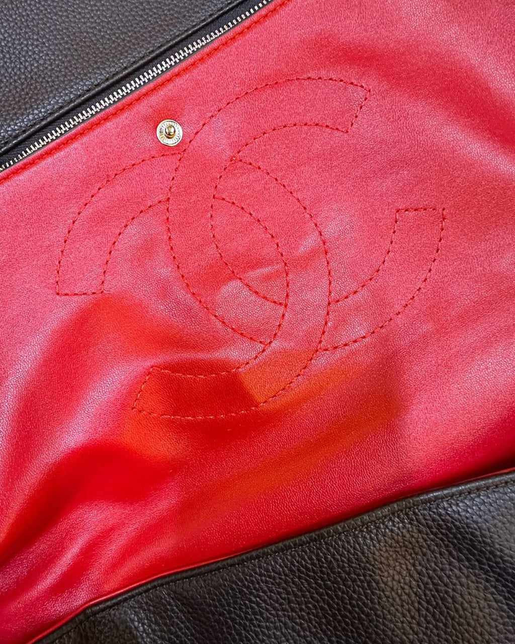 CHANEL Maxi Flap Jumbo Bag 38cm A+