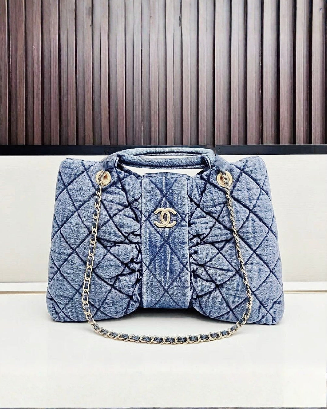 CHANEL Puffy Shoulder Bag 40 cm without Box A+
