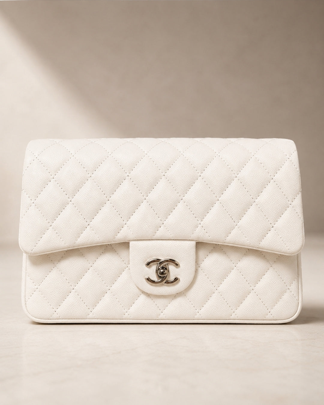 CHANEL Quilted Flap Shoulder Bag 26 cm