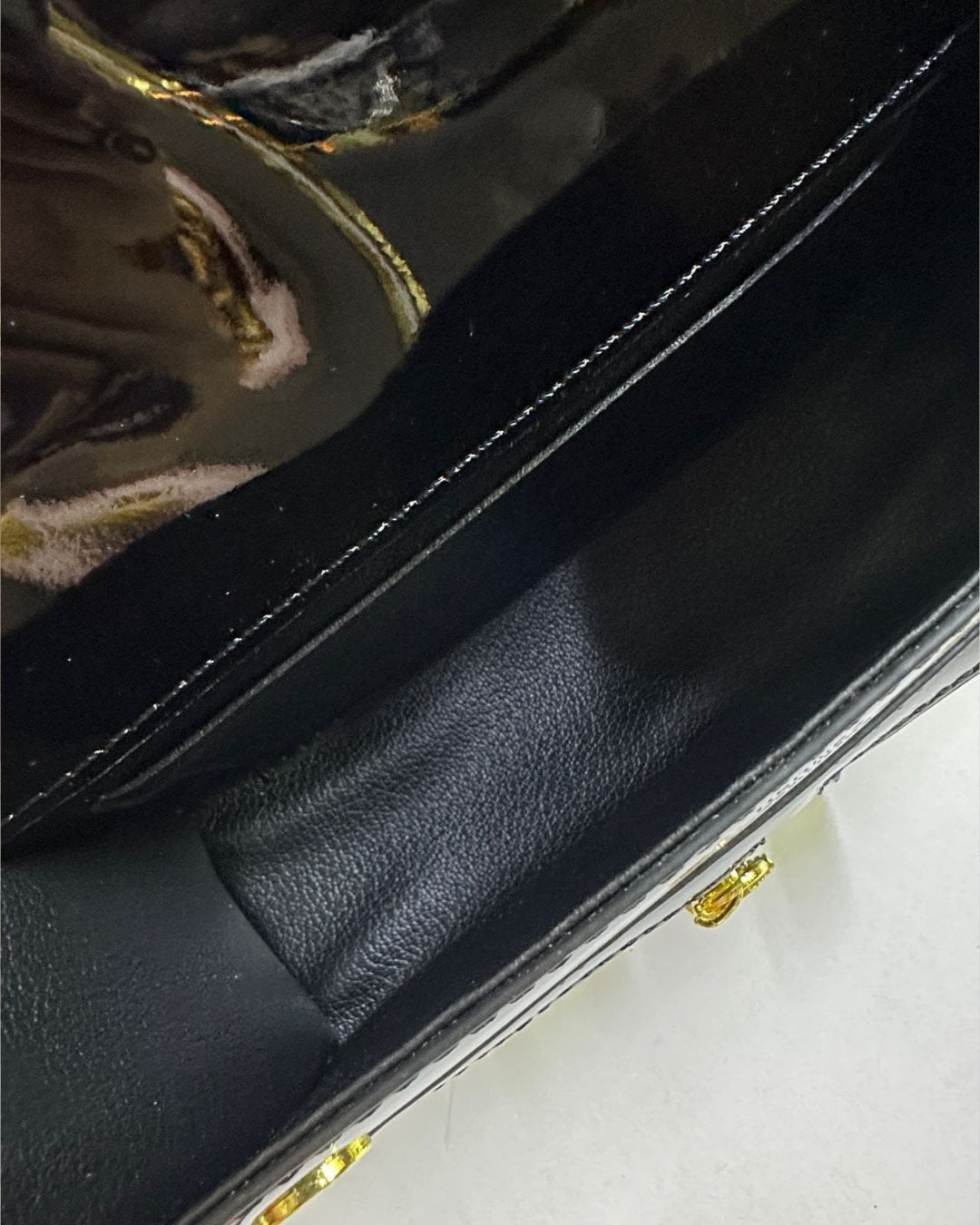 Hermès Kelly Patent Mini Bag 21cm