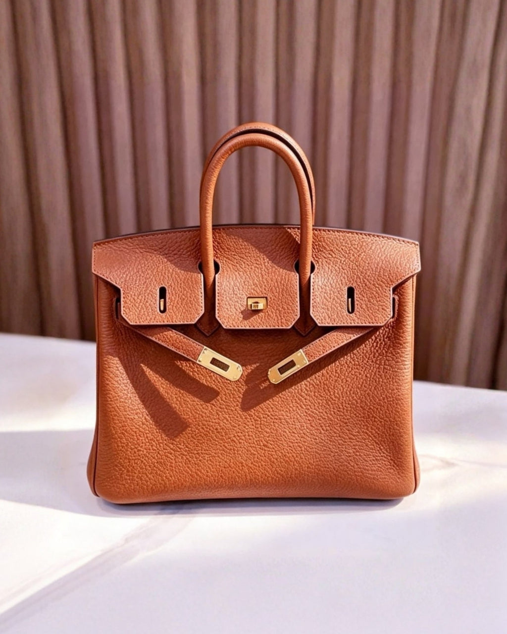 HERMES Birkin Handbag 25cm