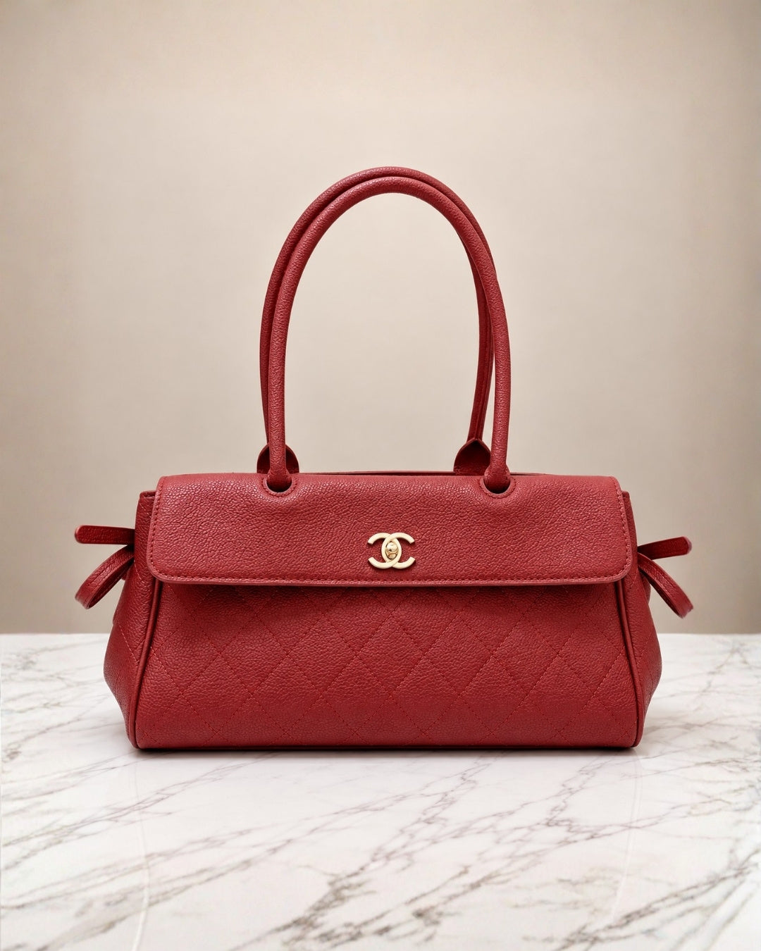 CHANEL Dual Handle Tote Bag 29cm