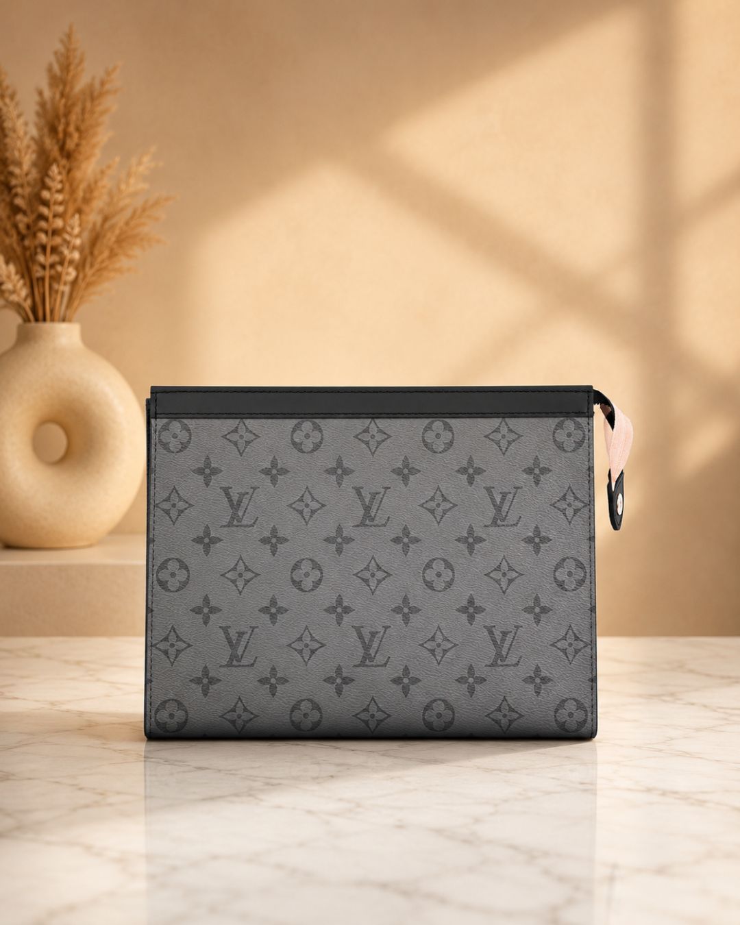 LV Zip Pouch Clutch 26Cm