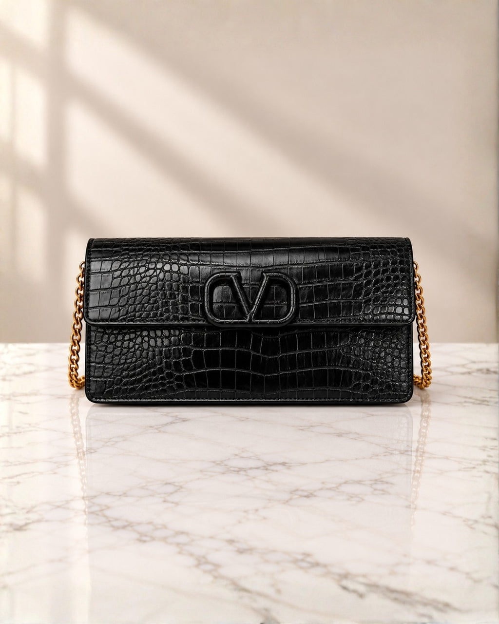 VALENTINO VLogo Clutch Bag 27cm