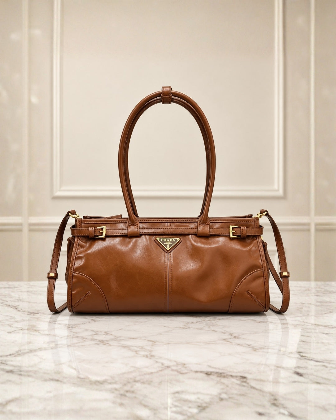 PRADA Shoulder Bag 32 cm A+