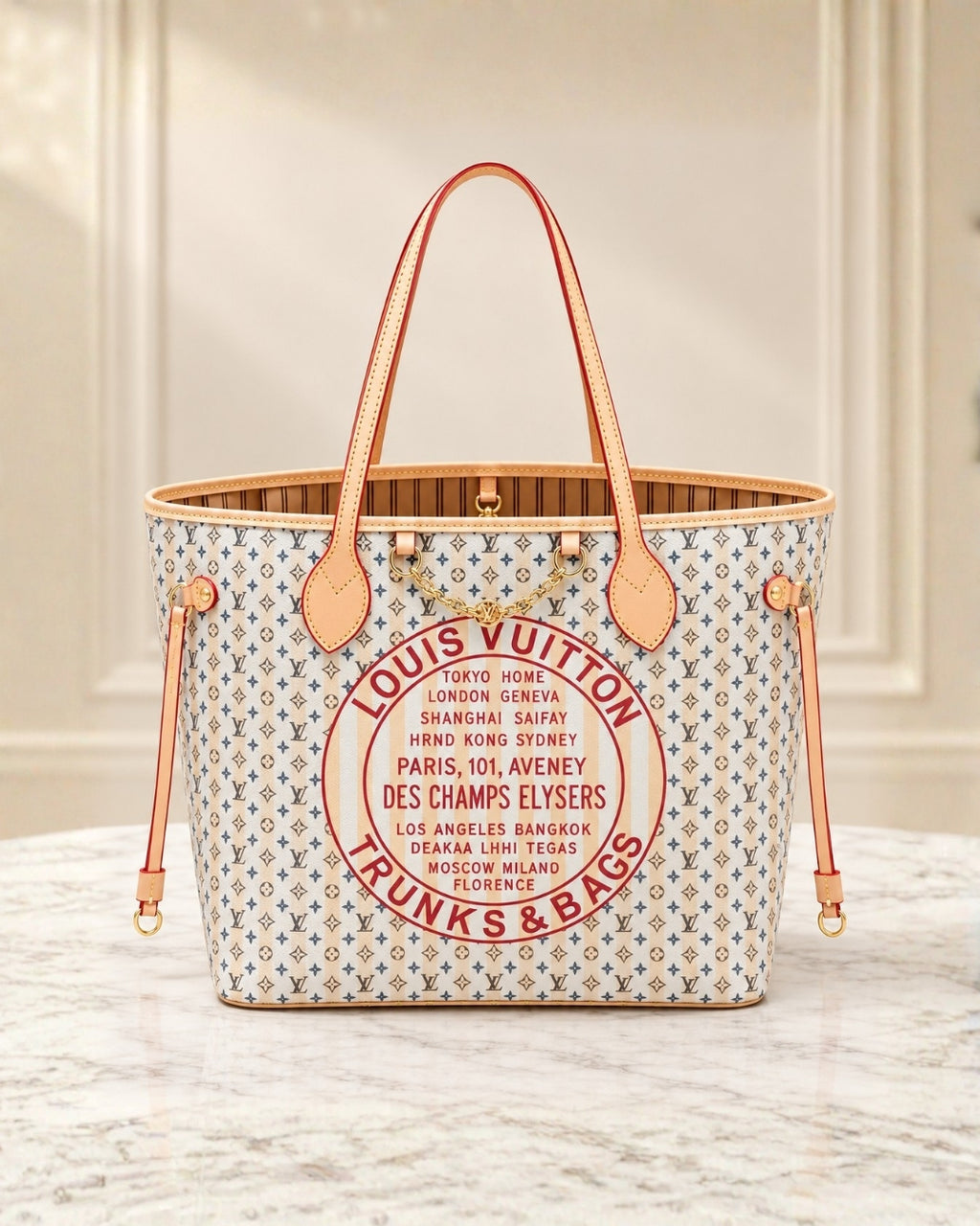 LV Tote with Pouch 45cm Master