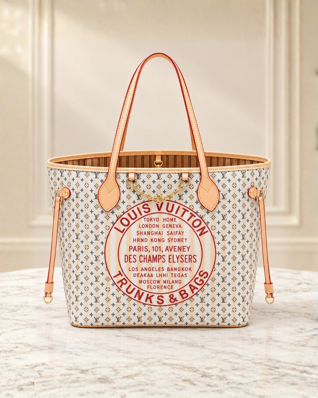 LV Tote with Pouch 45cm Master